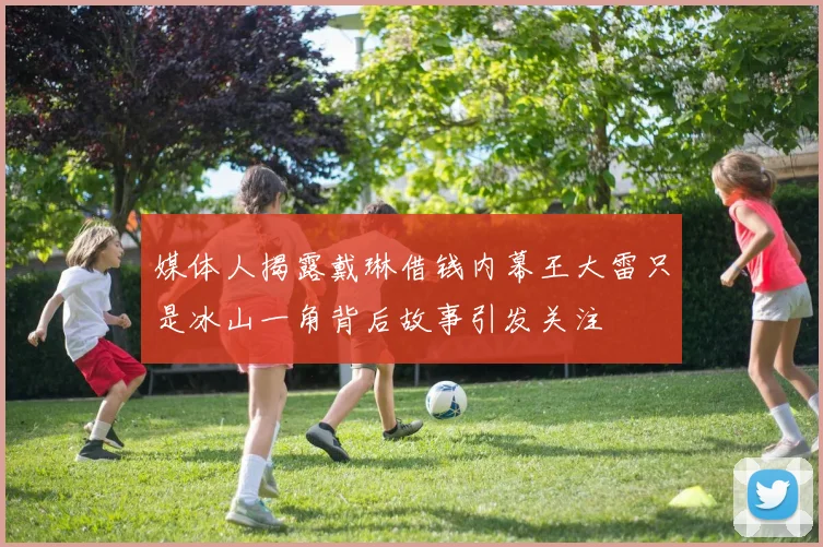 媒体人揭露戴琳借钱内幕王大雷只是冰山一角背后故事引发关注